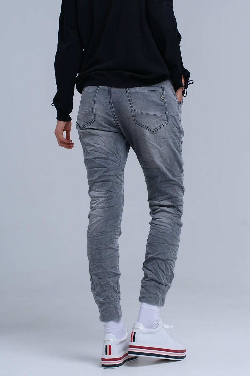 Thumbnail: Jogger Gray Jeans