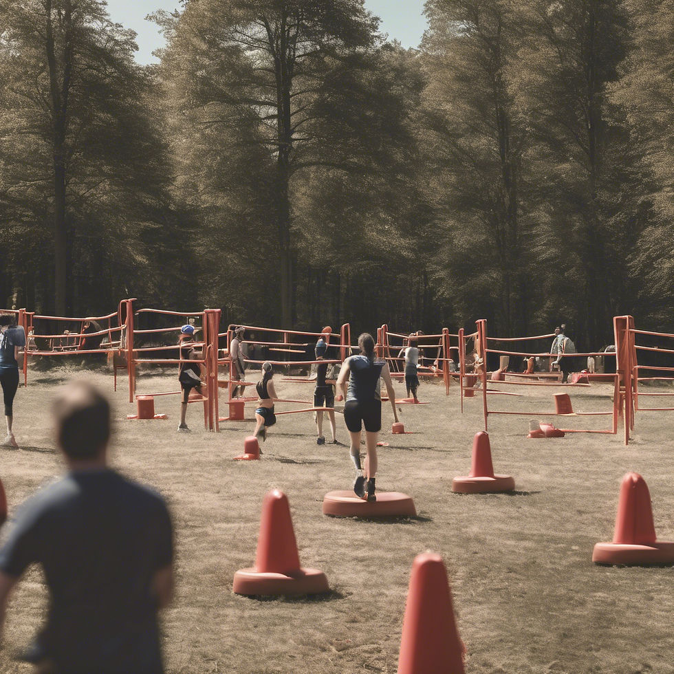 From racing through obstacles yourself to helping others achieve success
