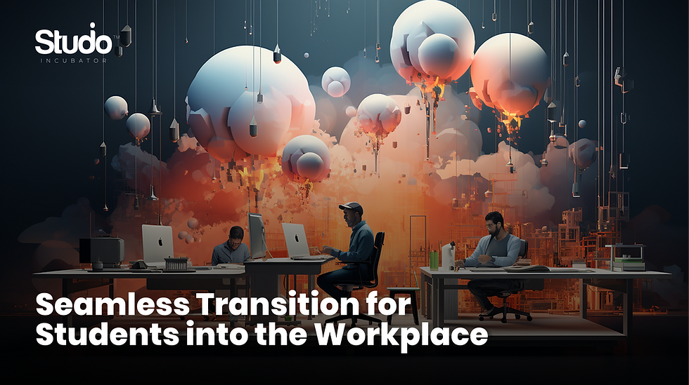 Illustration Of Modern Designed Office showing the design dream team