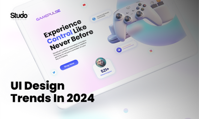 UI design trends in 2024