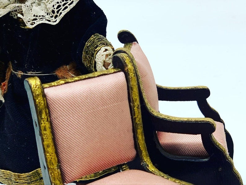 Thumbnail: Antique french miniature salon set