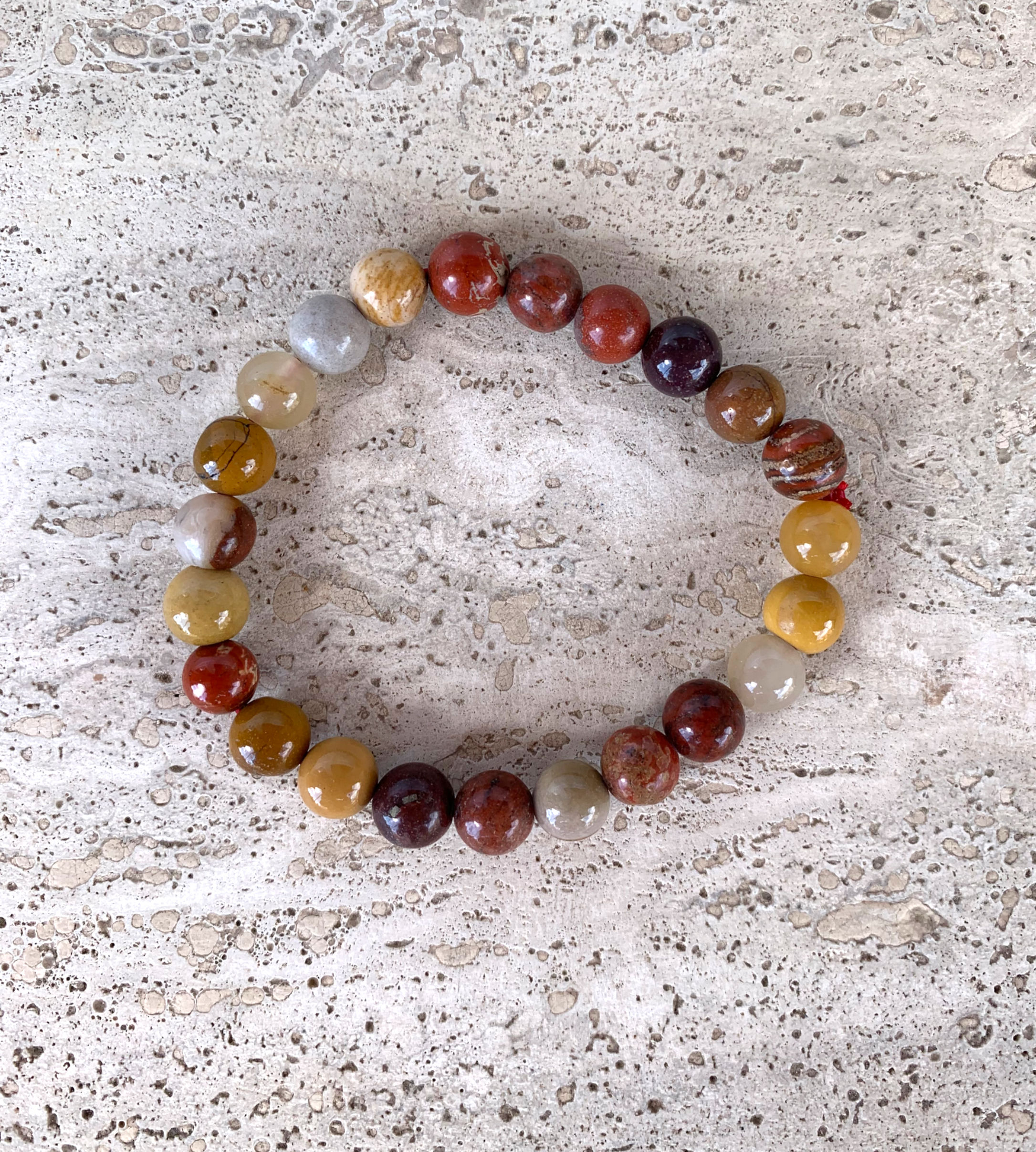 Bracciale elastico in mokaite