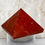 Miniatura: Piramide in diaspro rosso