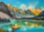 Banff Emerald Lake $60 (12x16) (5 hour class)