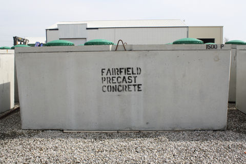 A Commercial Concrete Septic Tank