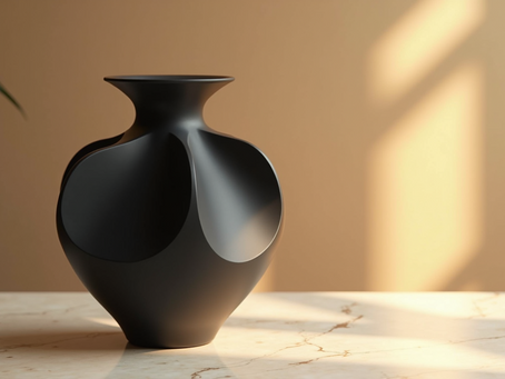 Peças luxuosas em impressão 3D: design autoral e elegância
