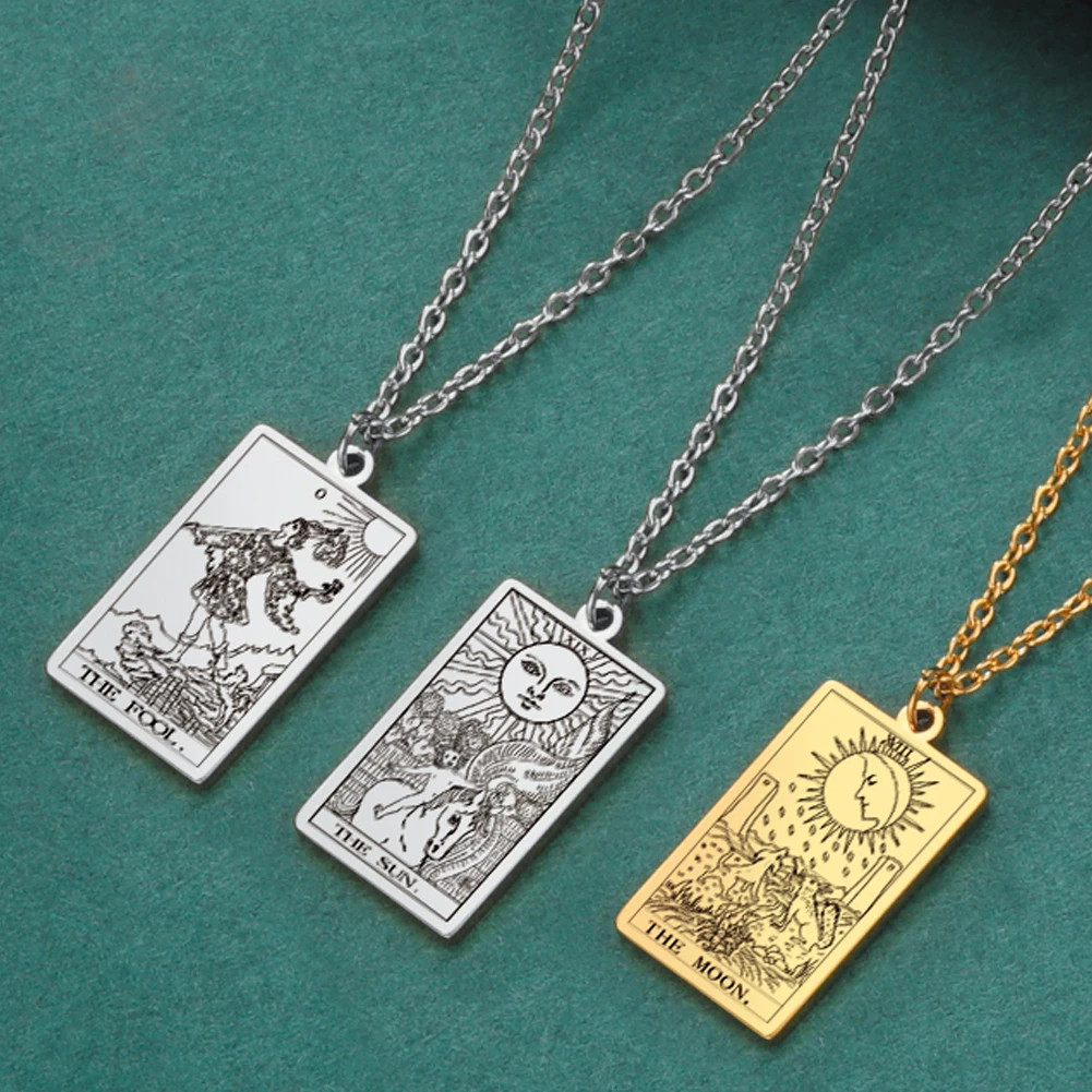 Tarotkortsmykke med Major Arcana