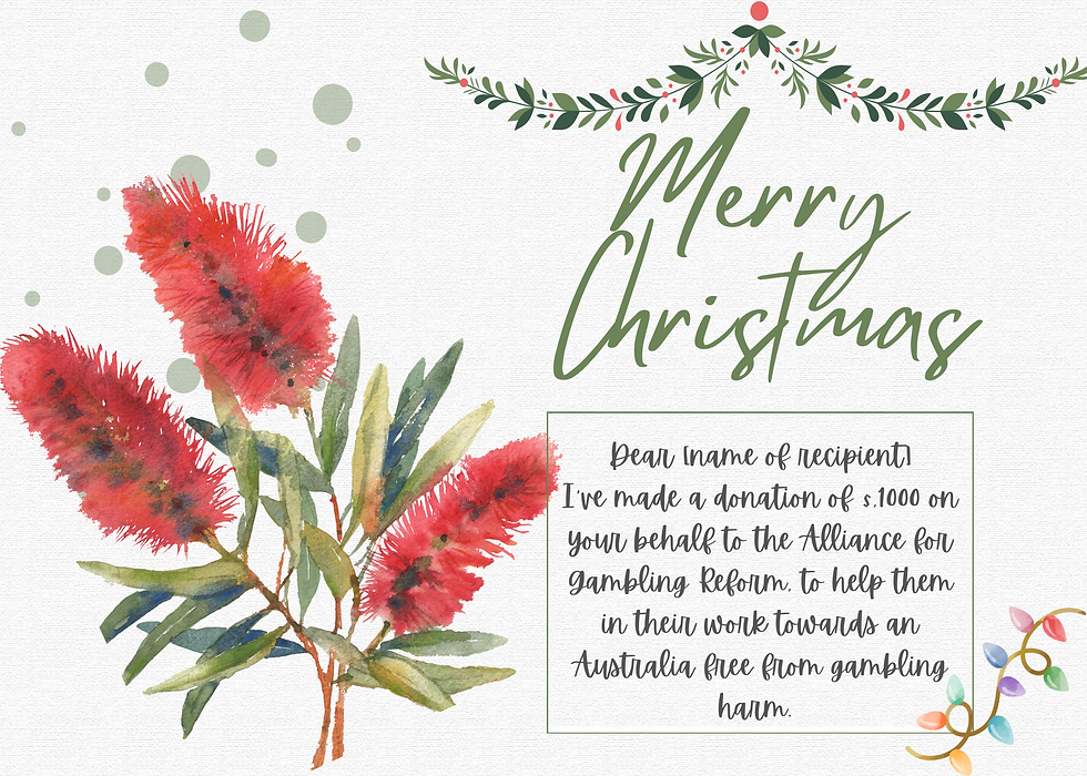 Thumbnail: $1000 donation to Alliance for Gambling Reform