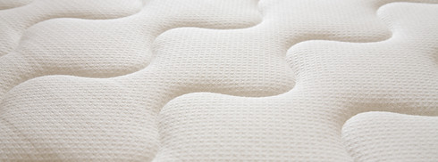 Surface du matelas texturée