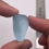 Thumbnail: 80.4ct Sky Blue Topaz Facet Rough - Brazil