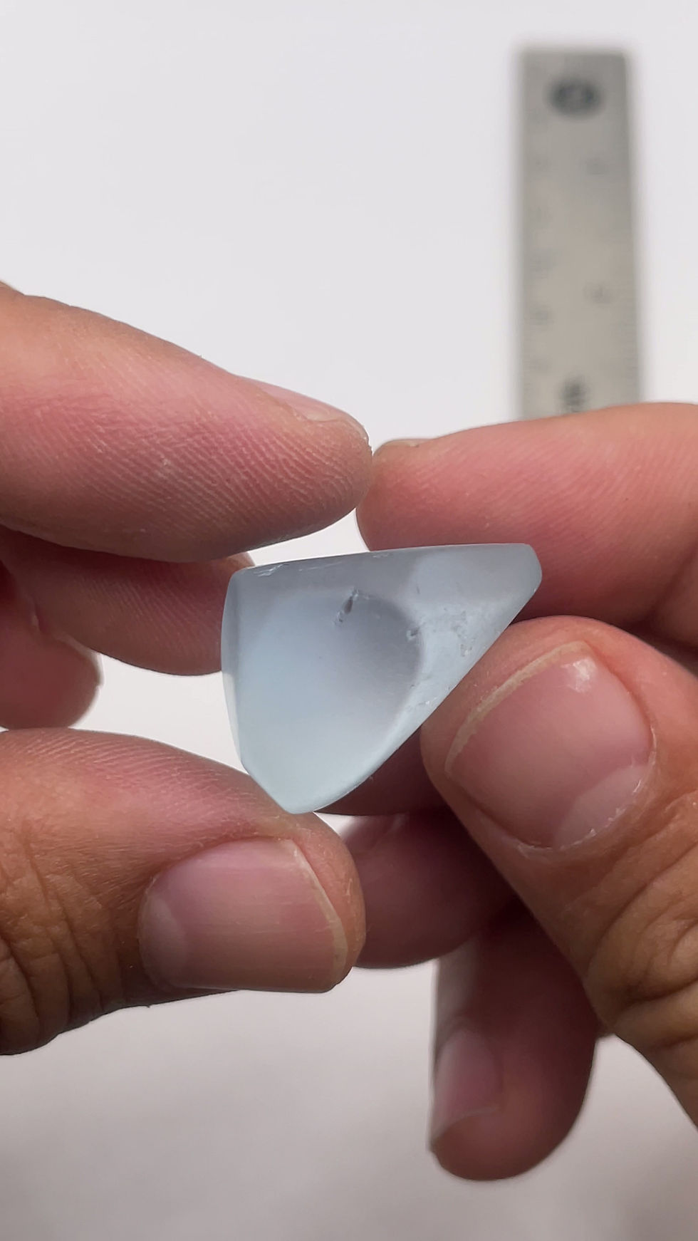 Thumbnail: 84.1ct Sky Blue Topaz Facet Rough - Brazil