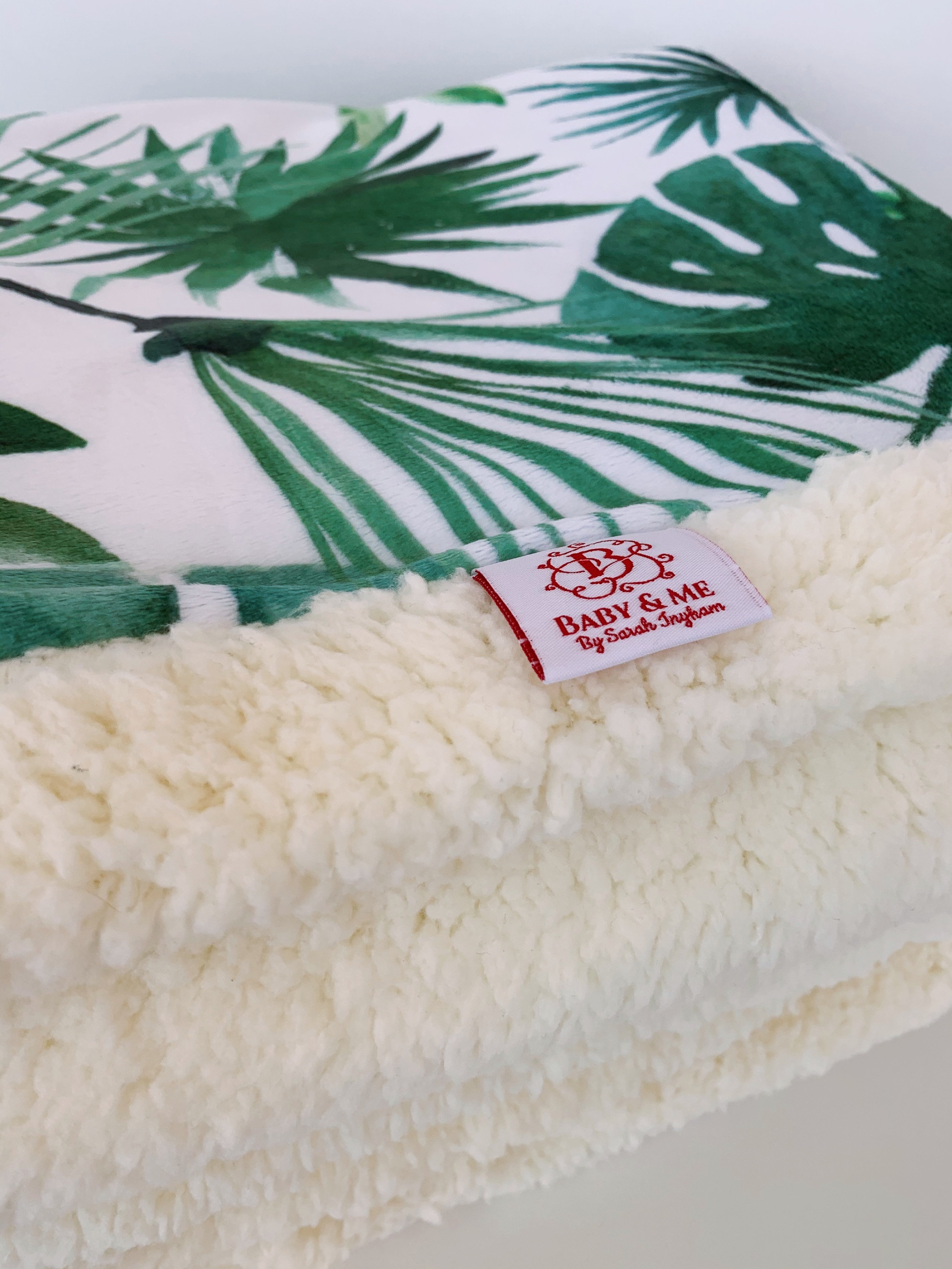 Botanical Cuddle Up Blanket Extra Large Adult Size Baby & Me