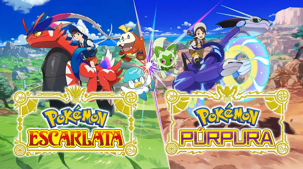 Tres formas de recorrer Paldea