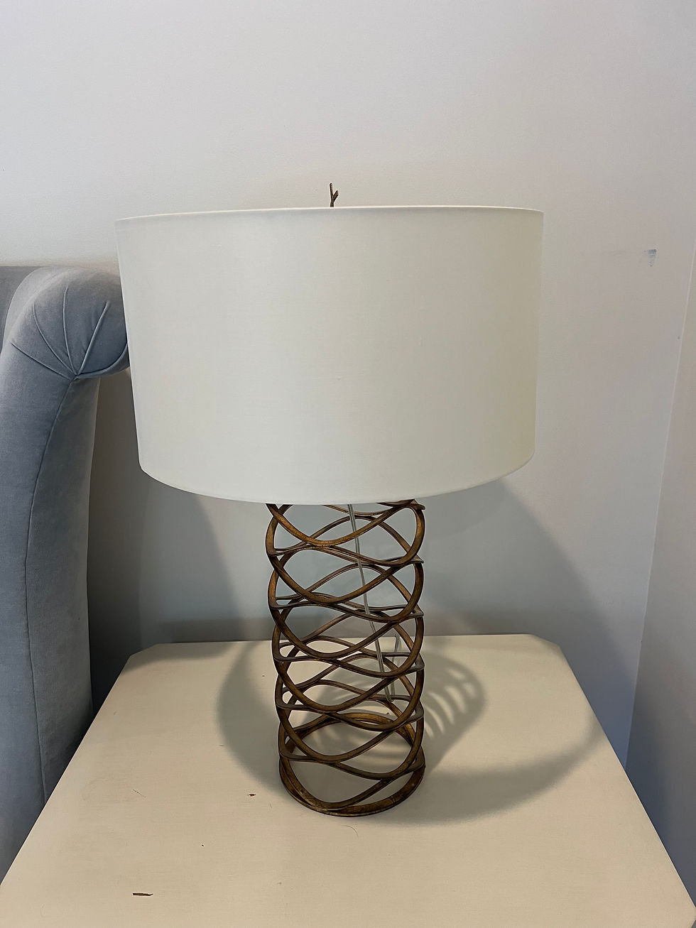 Brass Lamp - 2 Available (price per each)