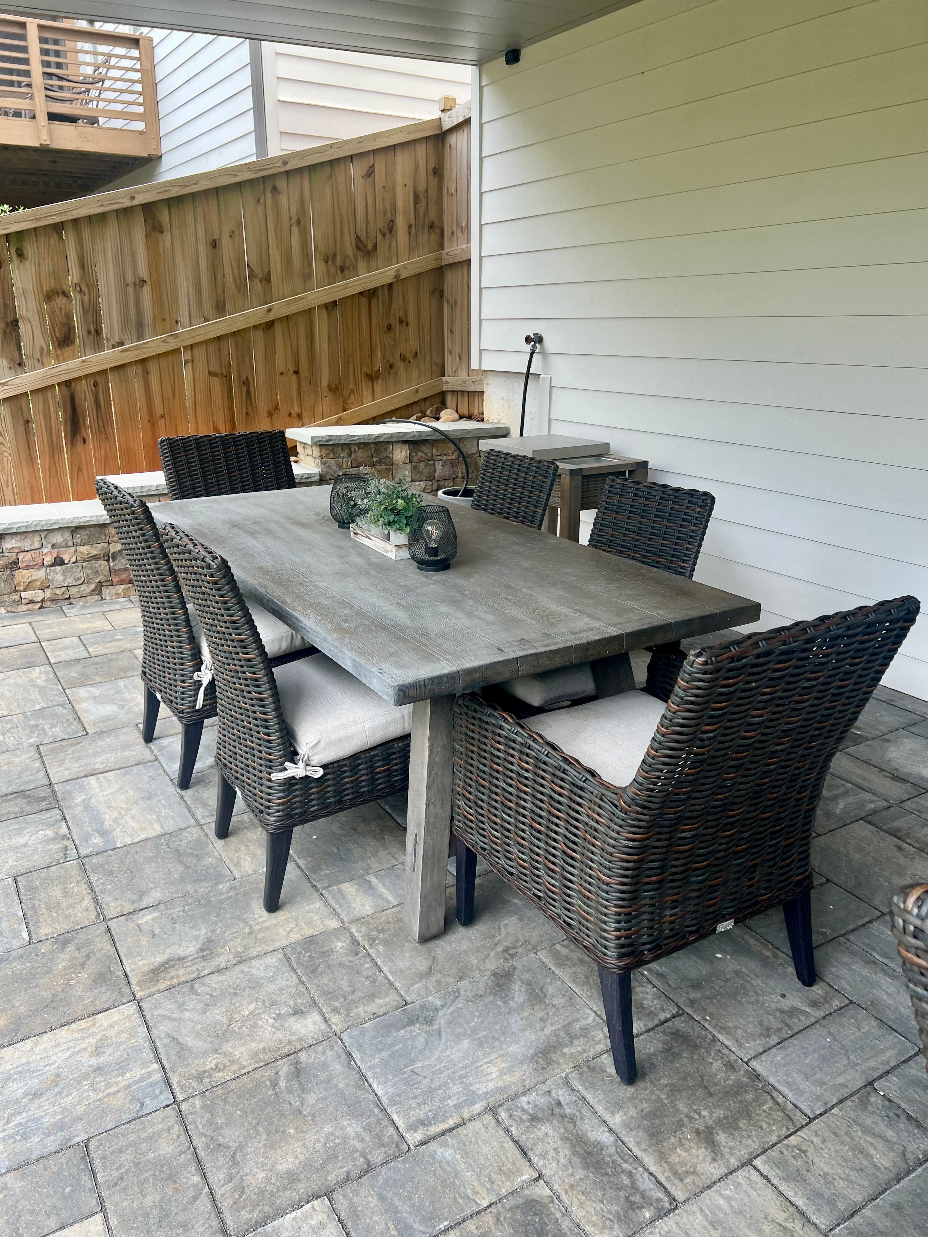 Ebel Laurent 7- Piece Outdoor Dining Collection