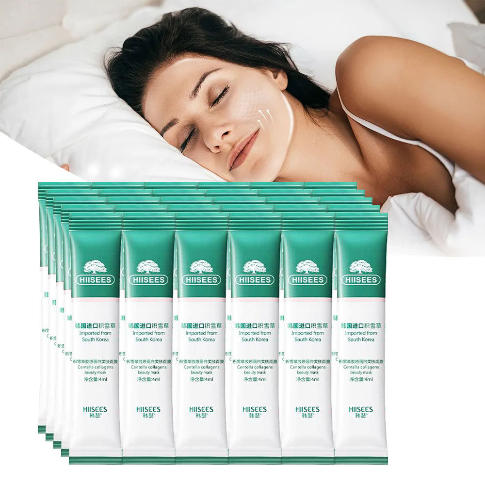 30pcs Centella Collagen Sleeping Facial Masks skincare Anti Wrinkle Anti-aging M