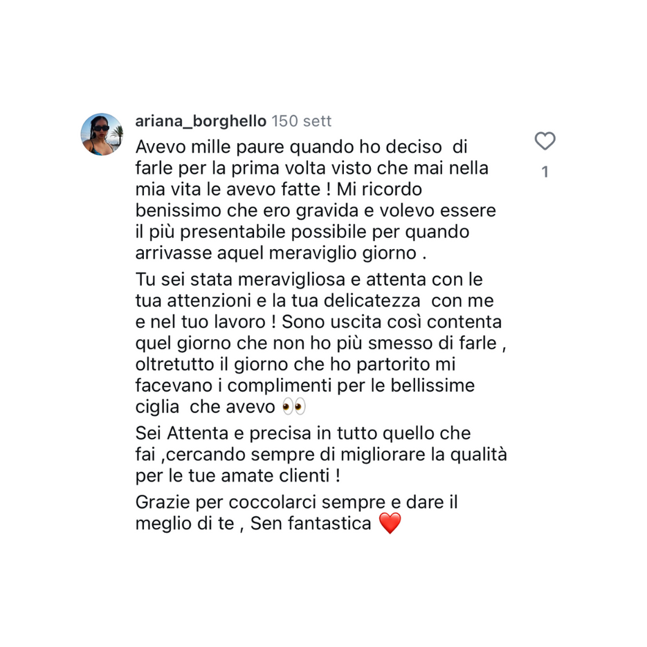 recensioni lux lash extension ciglia Milano