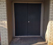 Before front doors