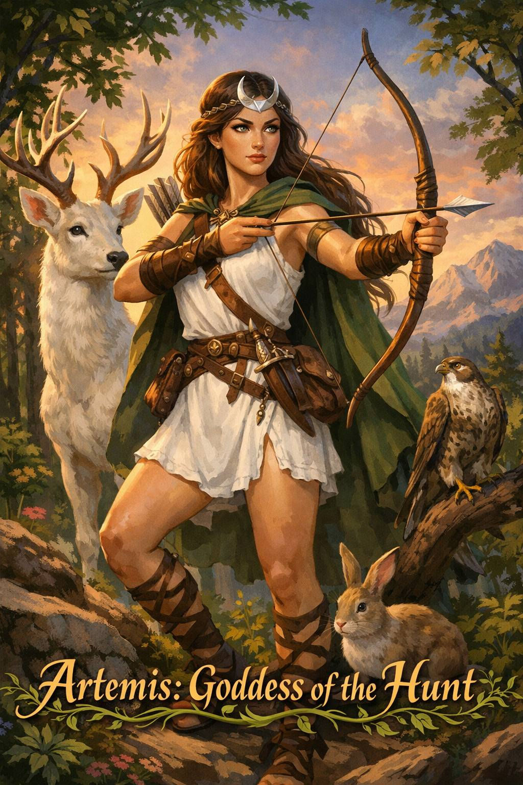 Artemis: Goddess of the Hunt T-shirt