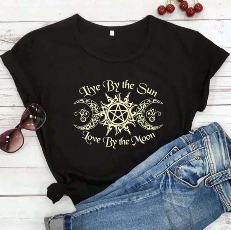 Thumbnail: Live by the Sun Love by the Moon T-shirt