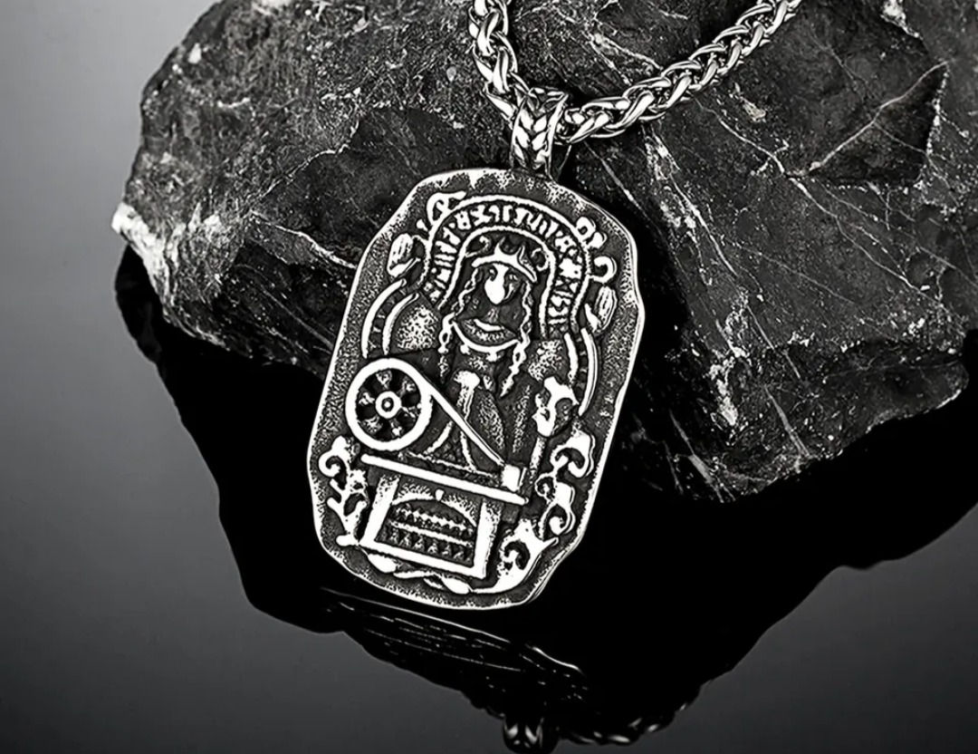 Double sided Freya Pendant