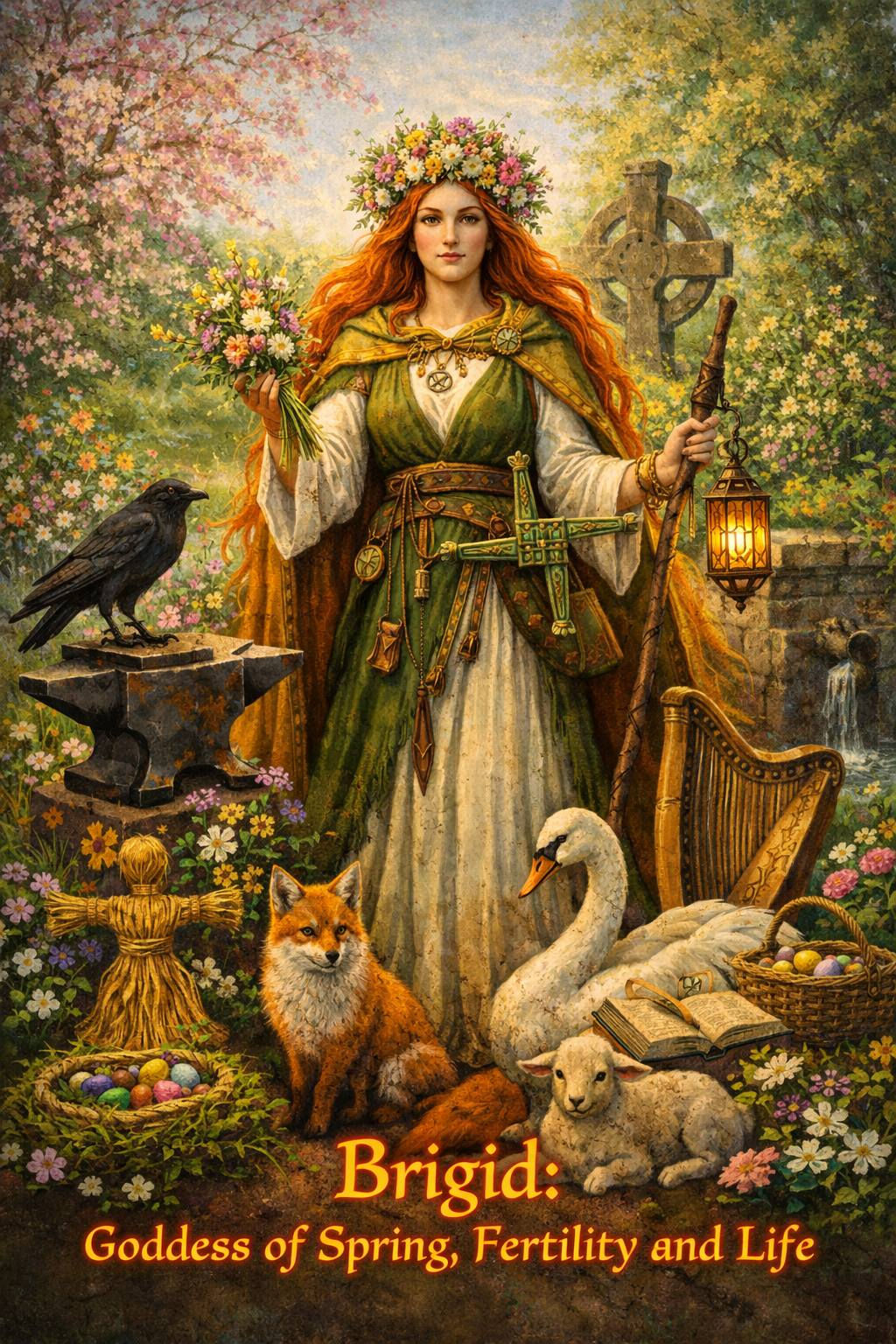 Brigid- Goddess of Spring T-shirt