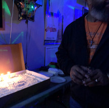 Walter the birthday boy at Zig’s bar