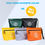 Thumbnail: TACTIKO 3L Splash-Resistant Zipper Pouch – Travel & Gear Organizer (Black)
