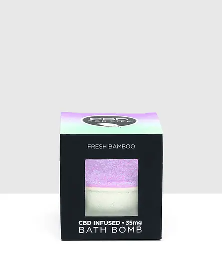Fresh Bamboo CBD Bath Bomb