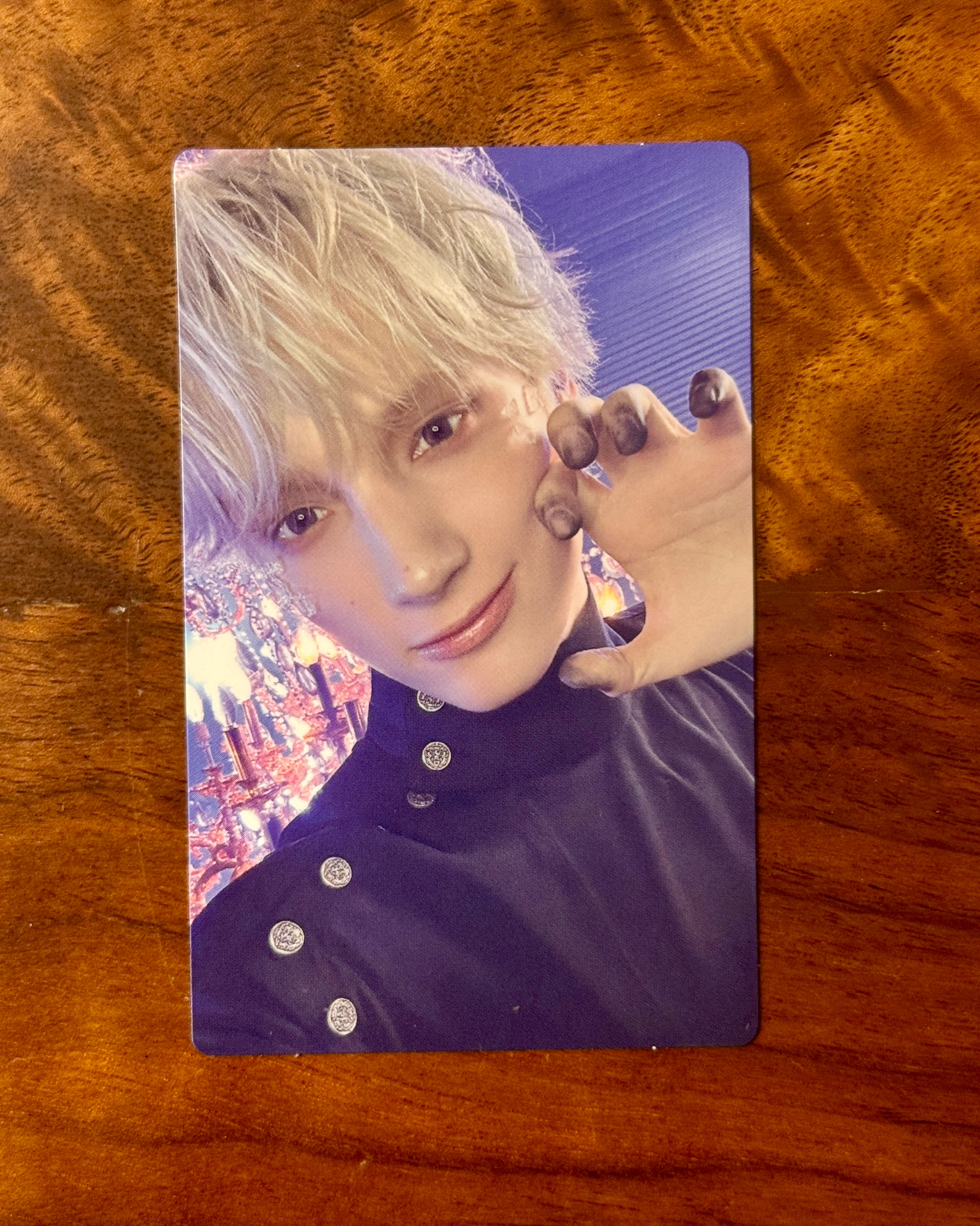 TXT Hueningkai Starkissed Solo Jacket Ver. Selfie Photocard C1