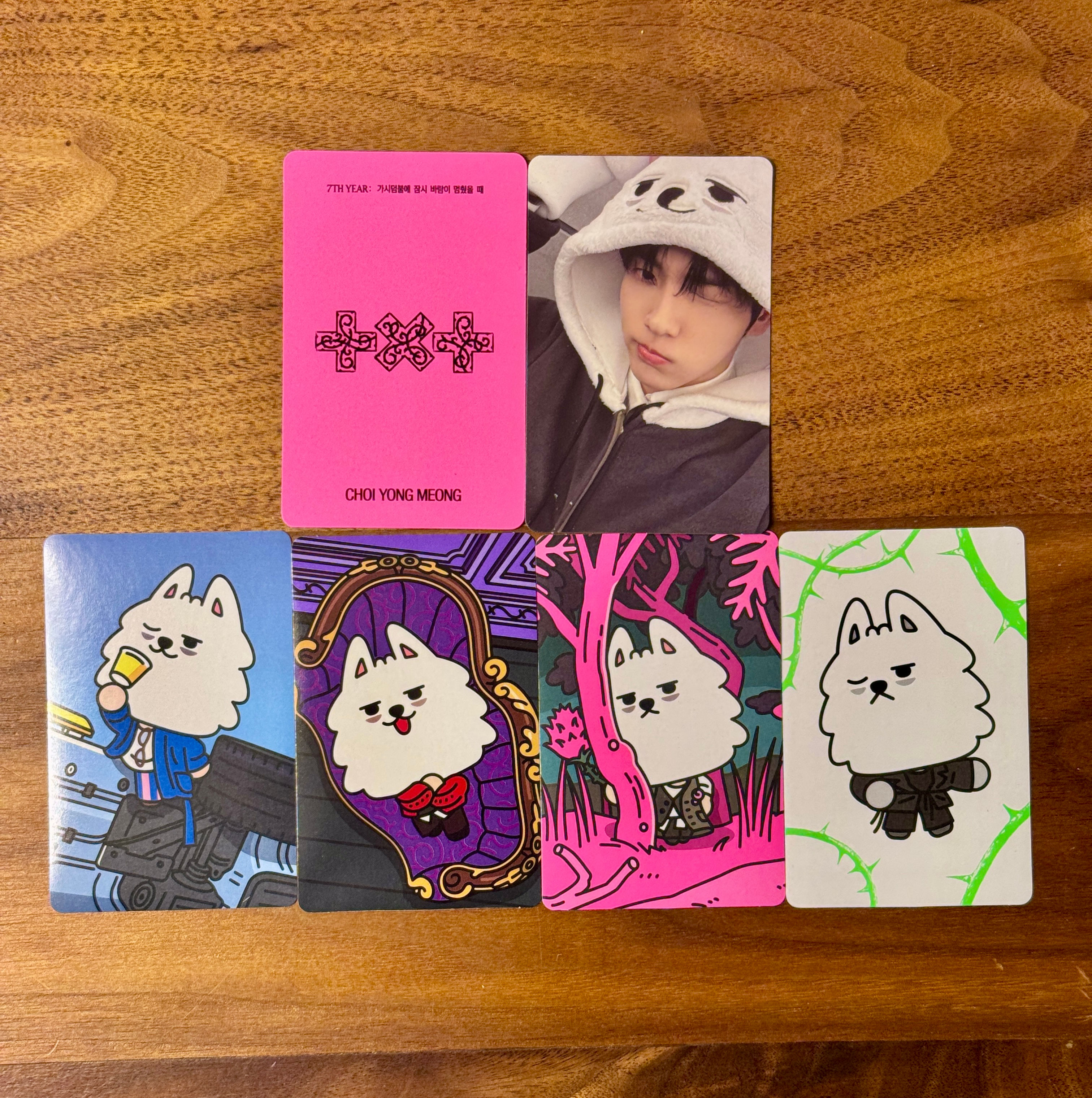 TXT Soobin 7th Year Ppulbatu Ver. Photocard Set