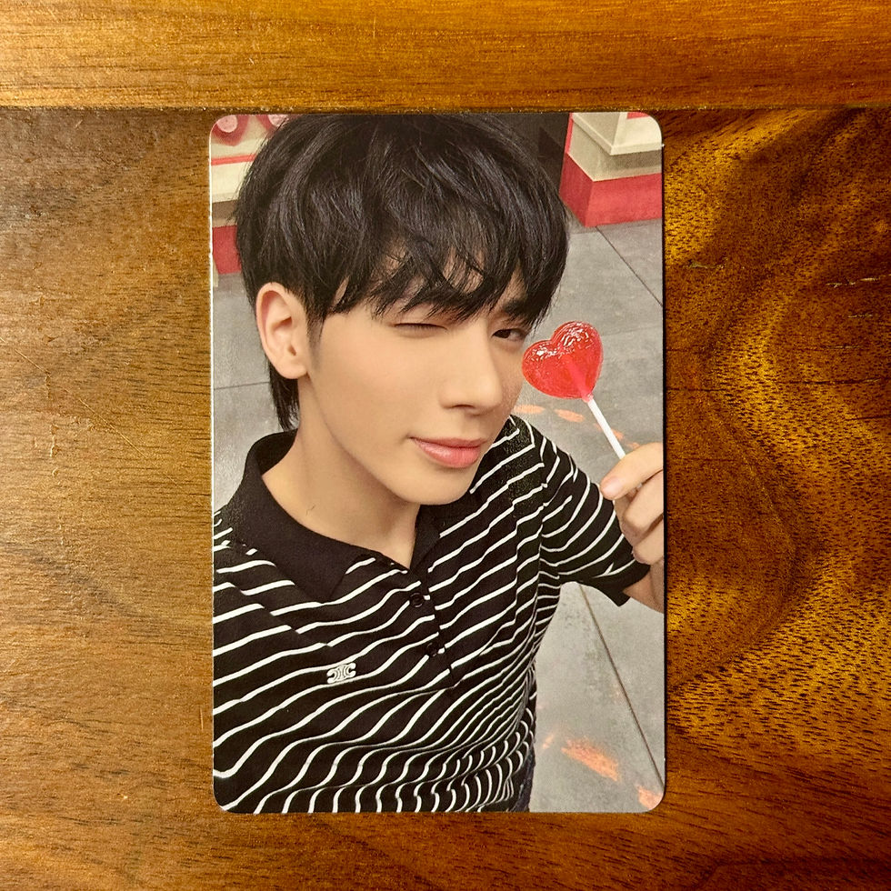 TXT Taehyun Sanctuary Lover Photocard