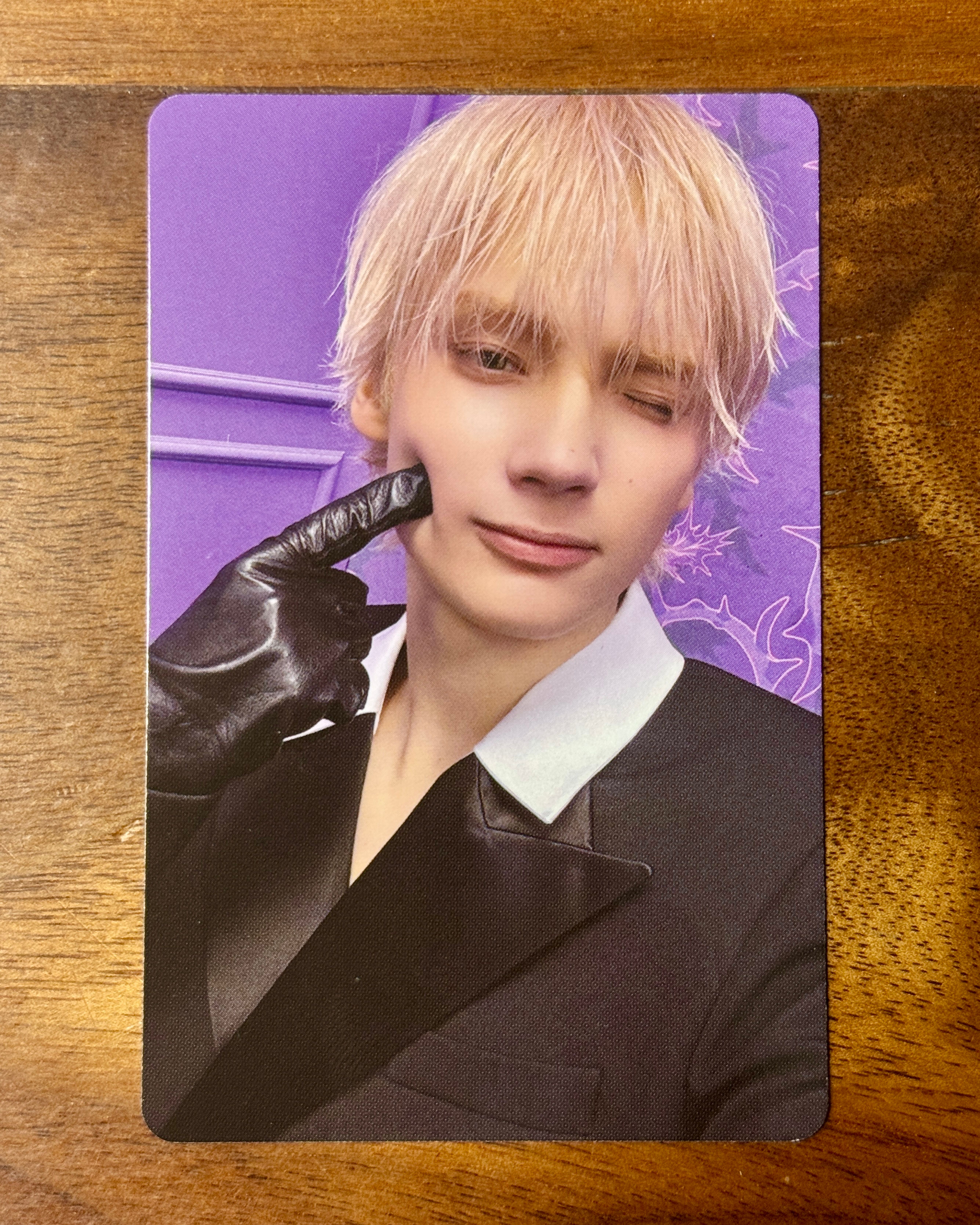 TXT Hueningkai 7th Year Photocard Case Ver. Tension Photocard
