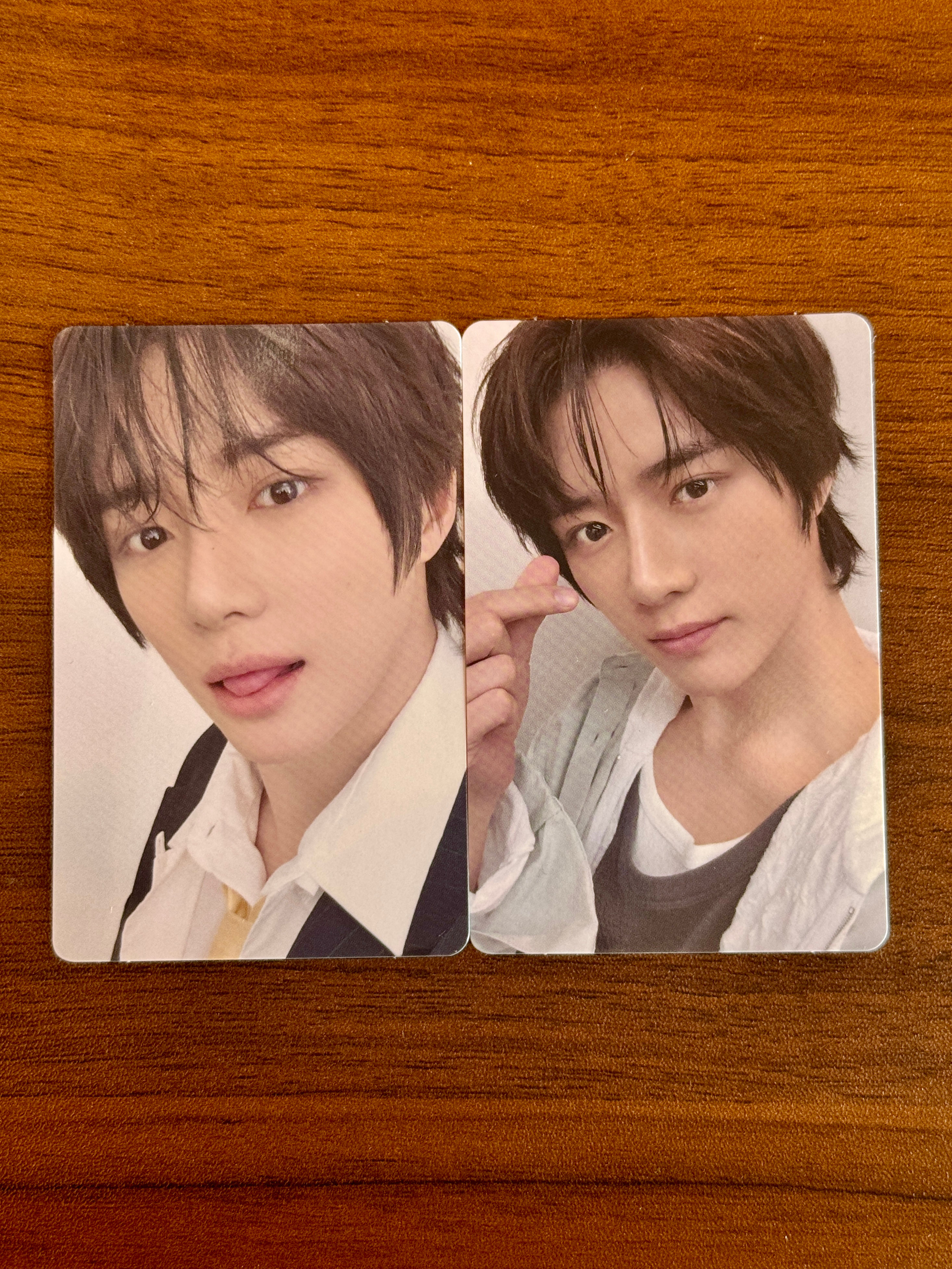 TXT Beomgyu Setsuna Hanabi Photocard Edition Selfie Photocard Set [2 PCs]
