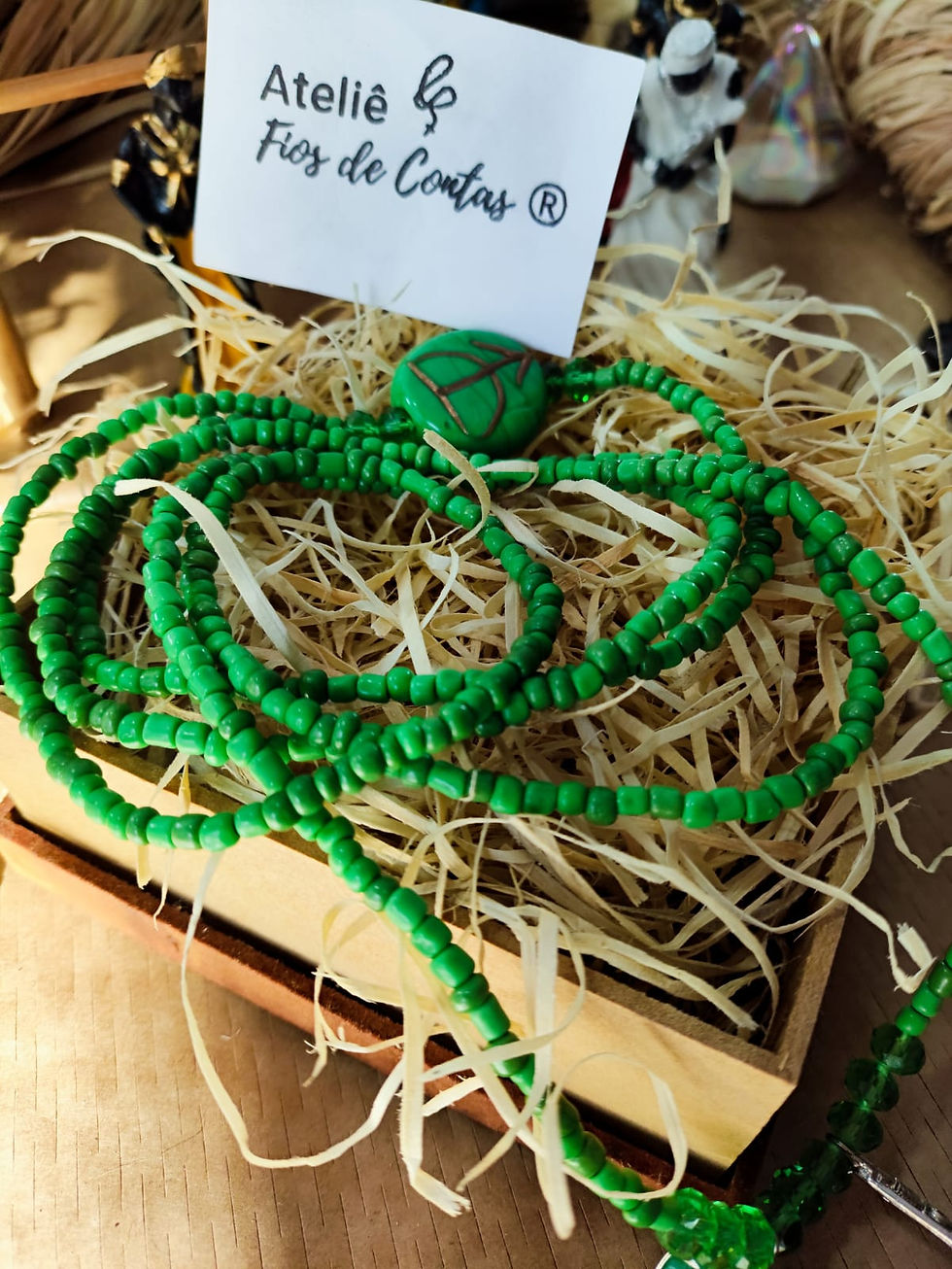 Miniatura: Fio Oxóssi: "Flecha da Mata"