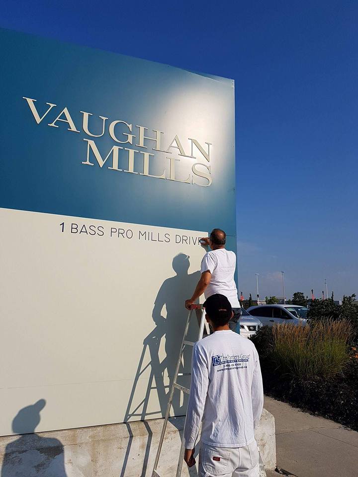 Project work from The Painters Group official portfolio