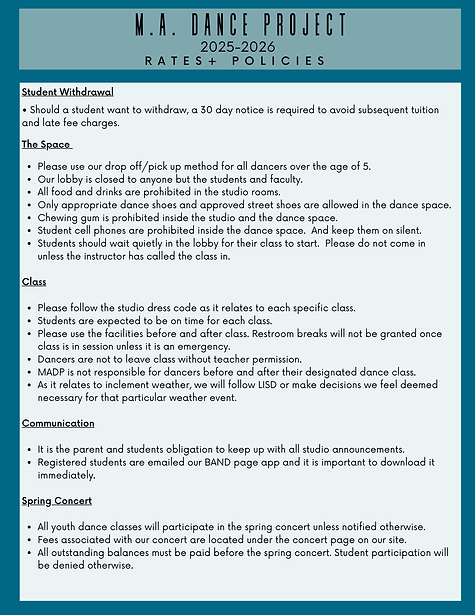 Rates + Polices