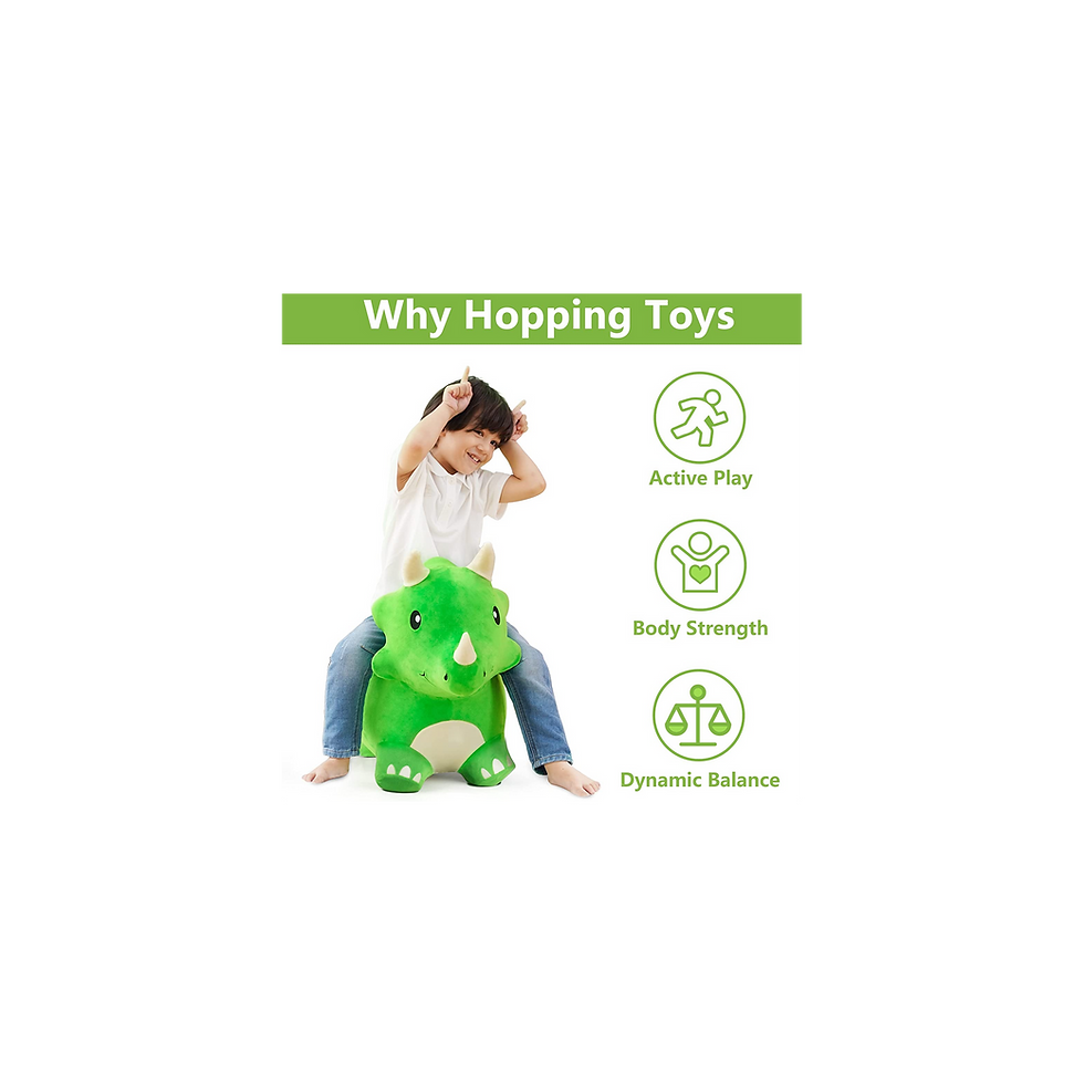 Miniatura: Dinosaurio saltarín