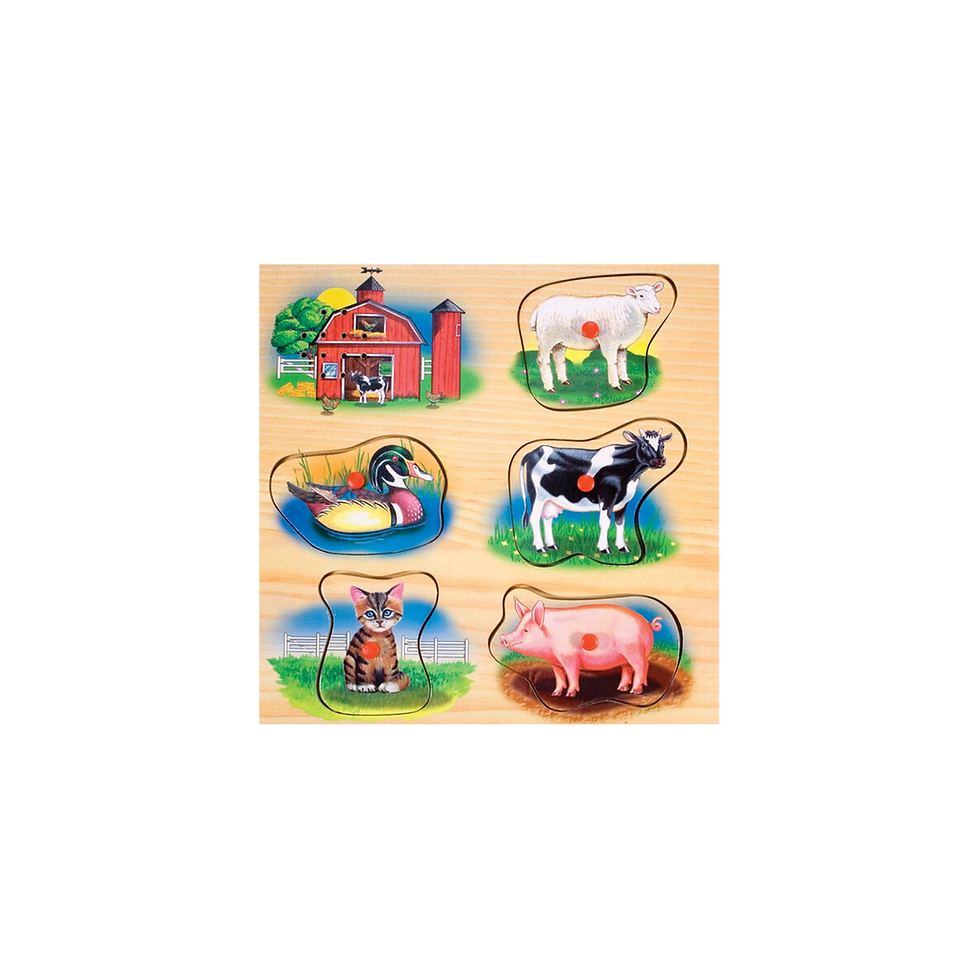 Miniatura: Rompecabezas de sonido de granja Melissa & Doug