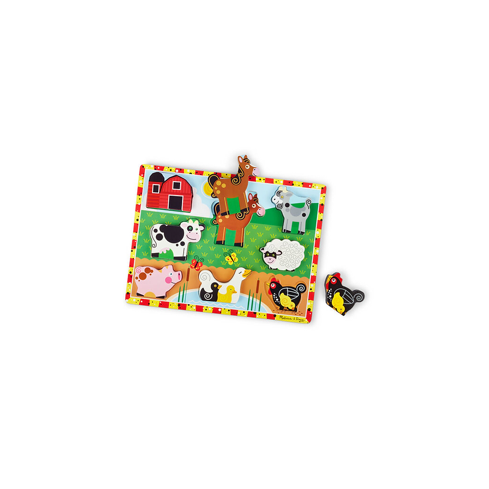 Miniatura: Puzzle de la granja Melissa & Doug