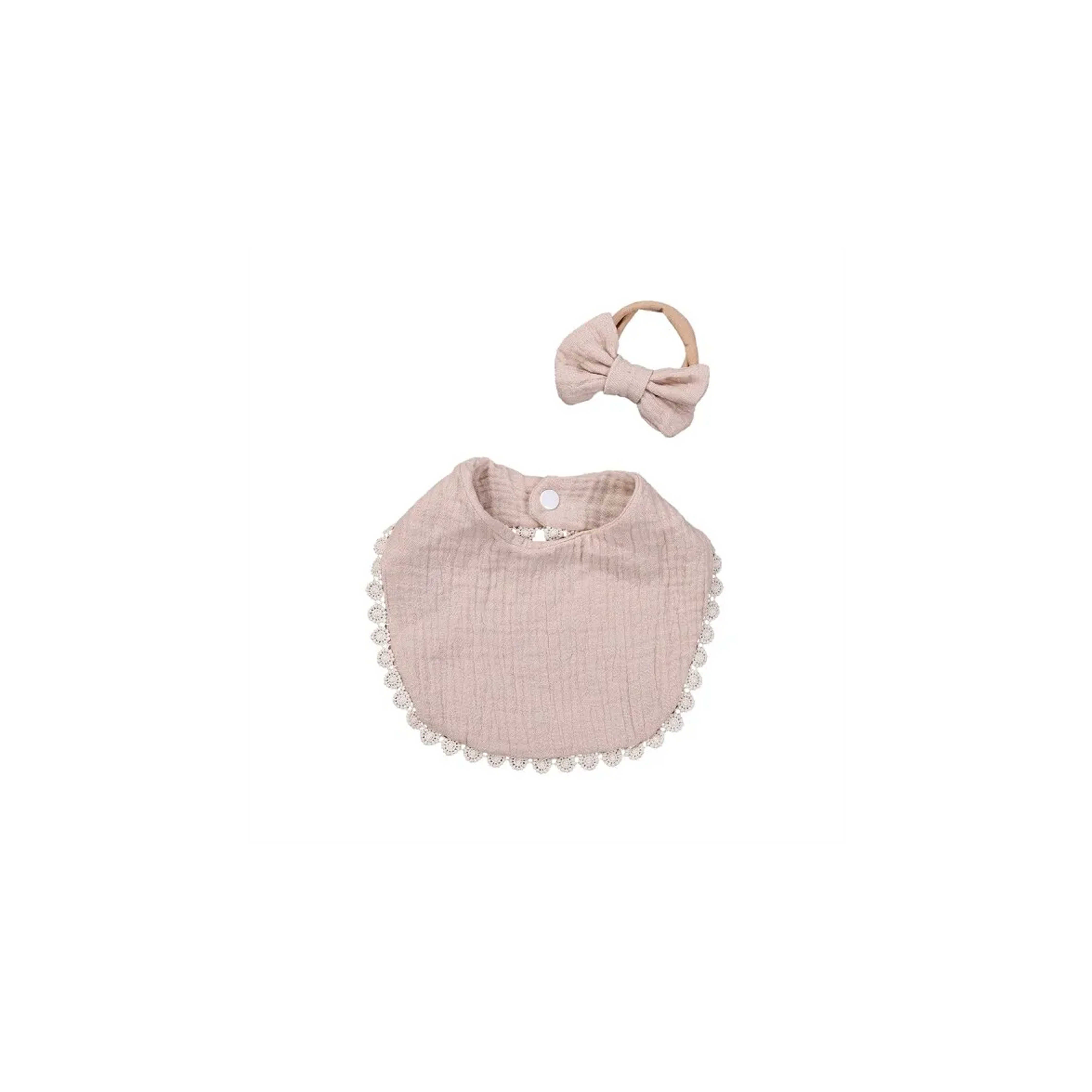 Set de babero y lazo