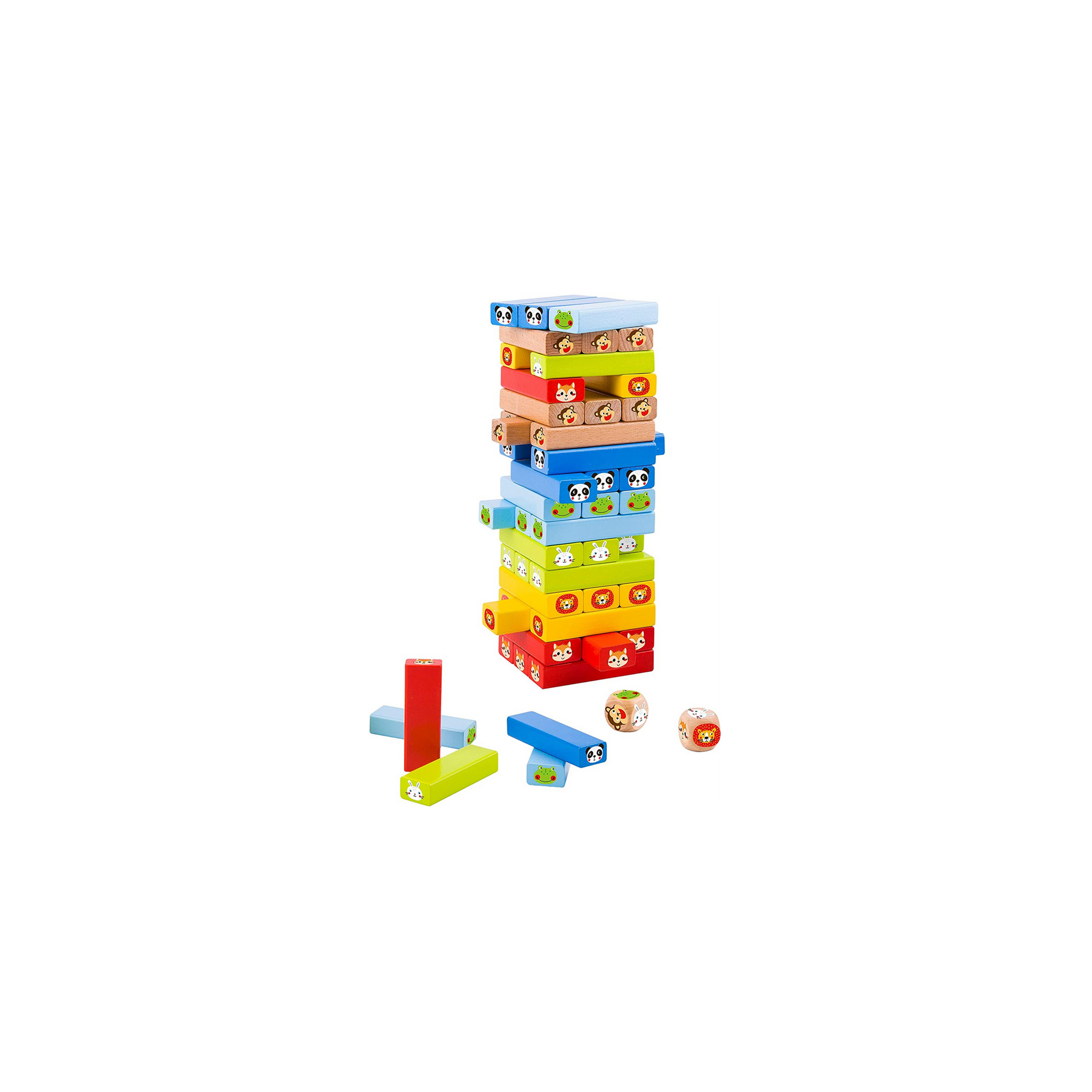 Jenga de animales Tooky Toy