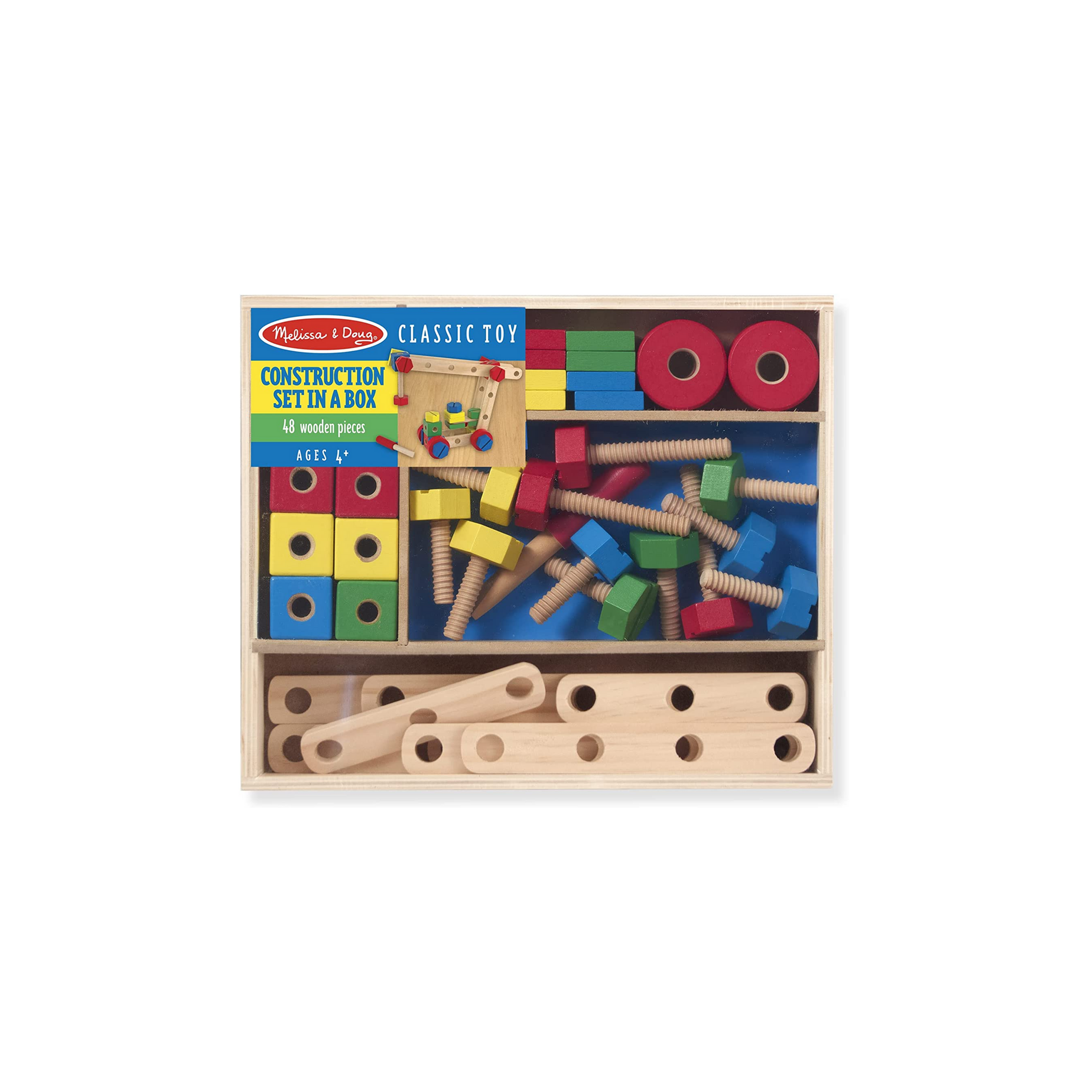 Kit de construcción de madera Melissa & Doug