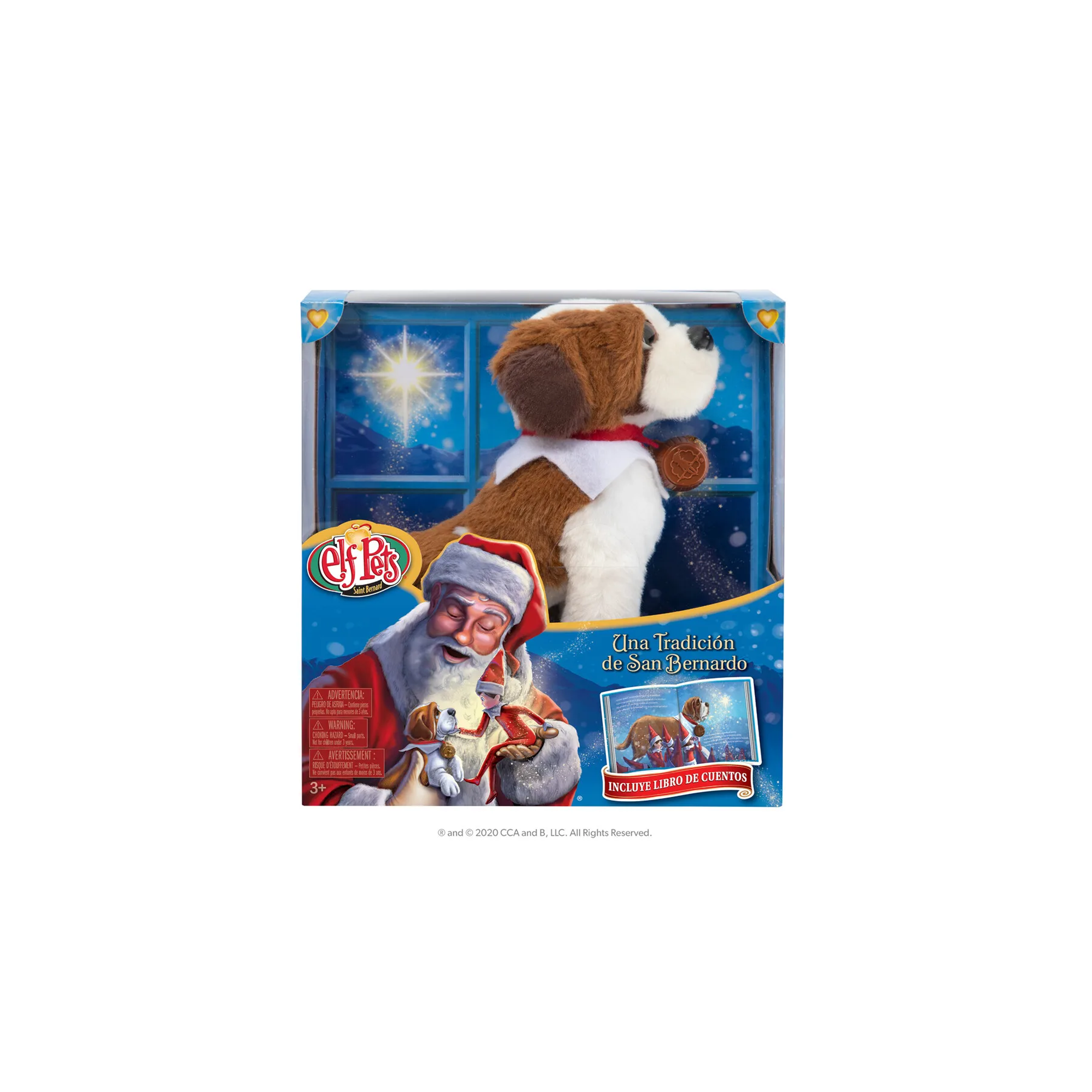 Elf Pets - Tradición de reno y San Bernardo (Español)