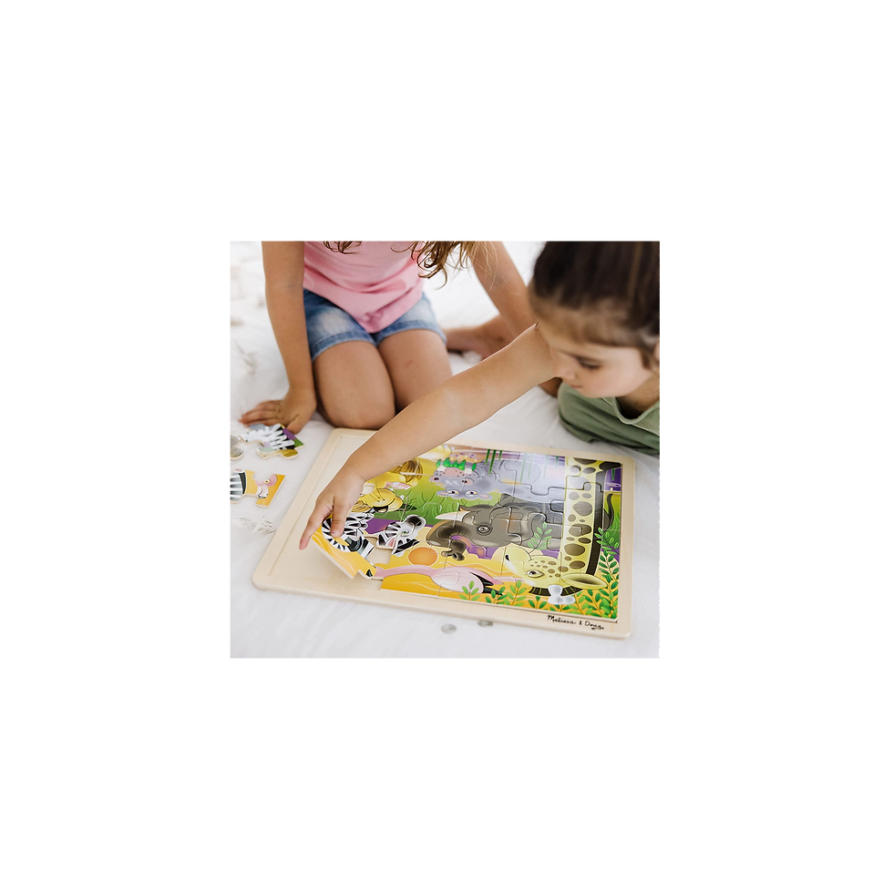 Miniatura: Rompecabezas de safari en llanuras africanas Melissa & Doug