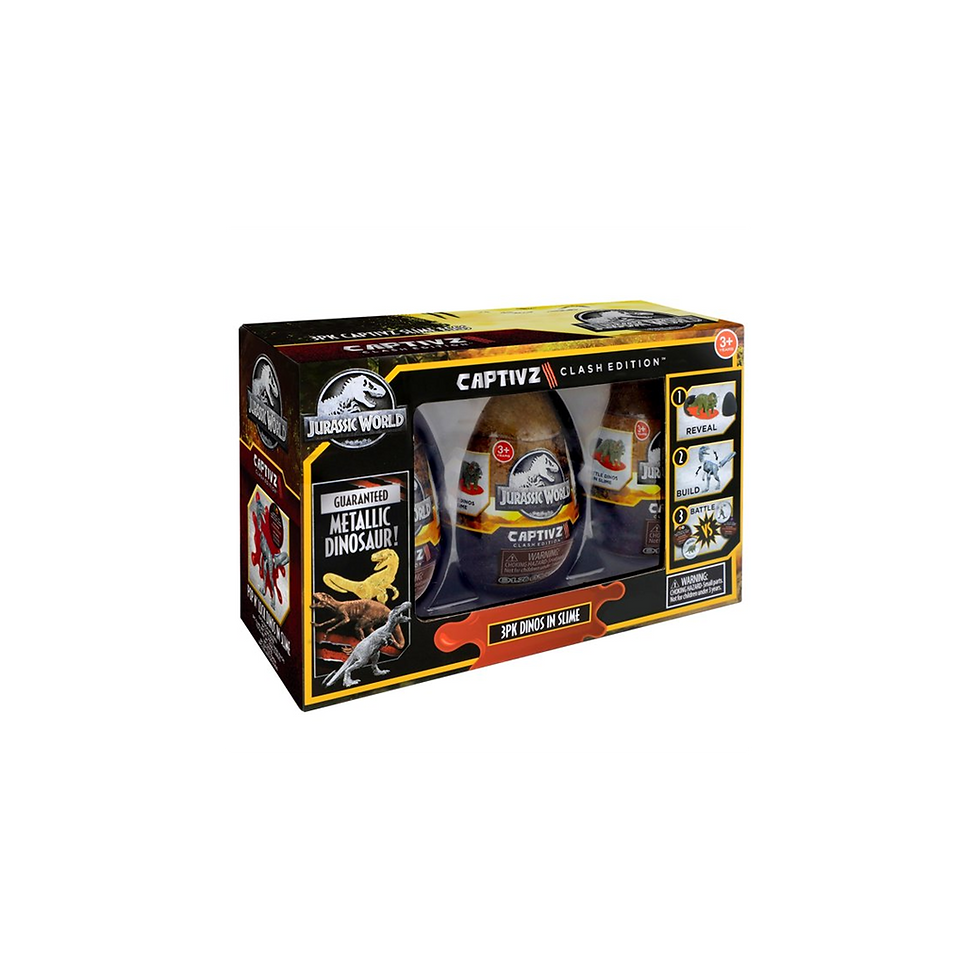 Dinosaurios de Jurassic World: CAPTIVZ Clash Edition