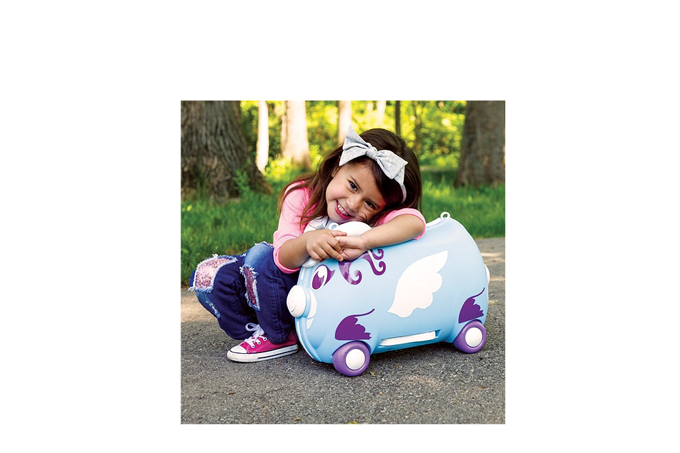 Miniatura: Maleta de unicornio montable