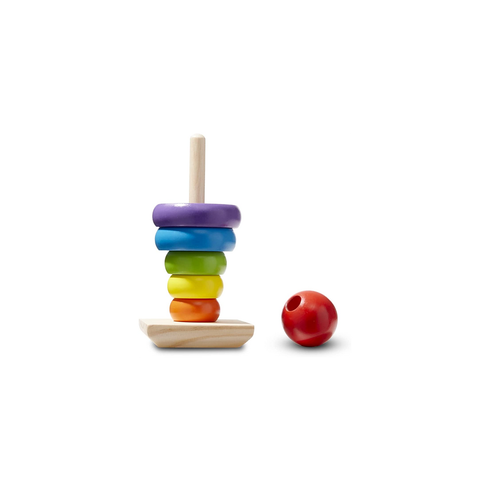 Miniatura: Pirámide con bloques de madera