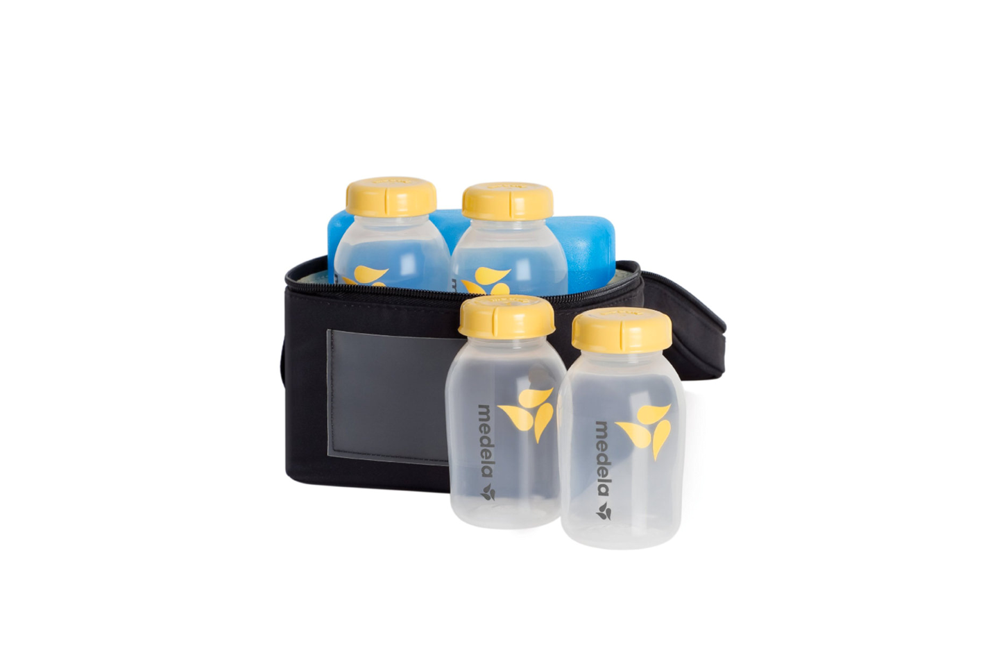Bolsa térmica con 4 botellas Medela (Hielera-Cooler)