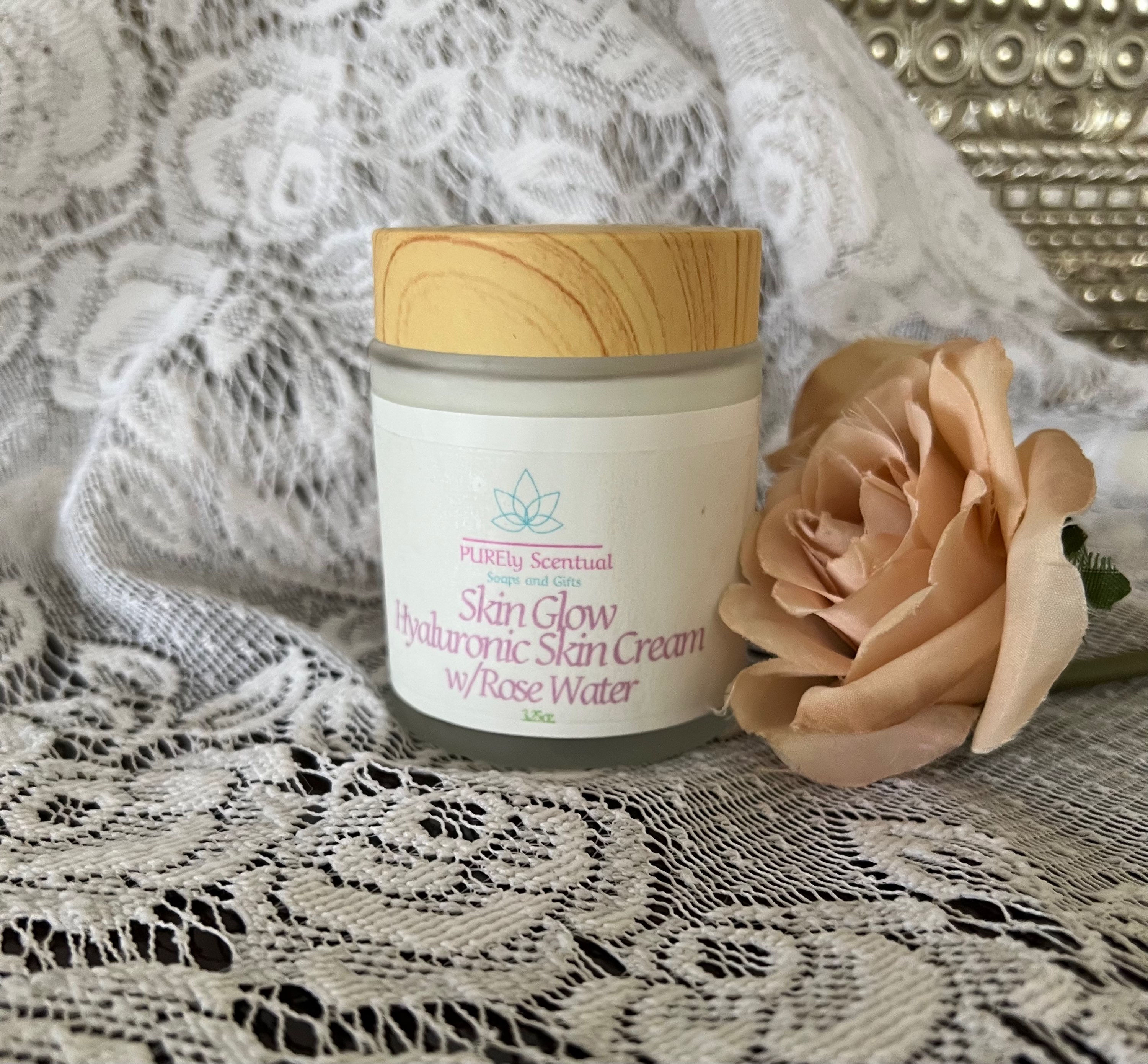 Skin Glow Hyaluronic Acid Skin Cream 3.15 ounce